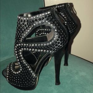 Black Studded Shoes
